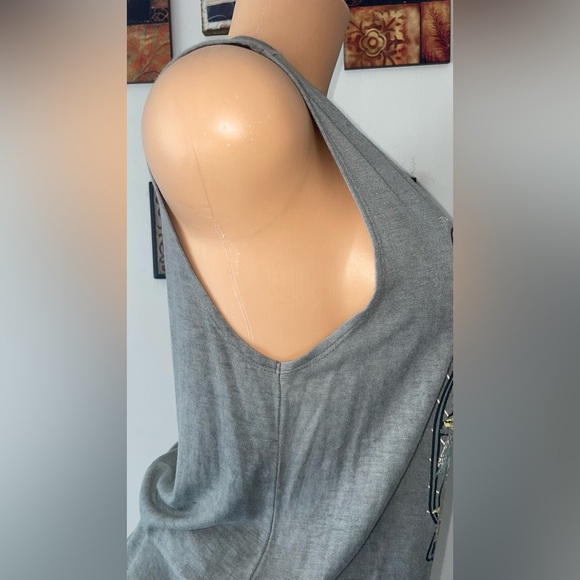 NEW WOUT HALLOWEEN TOP SLEEVELESS SIZE M NEVER WORN - Picture 4 of 6